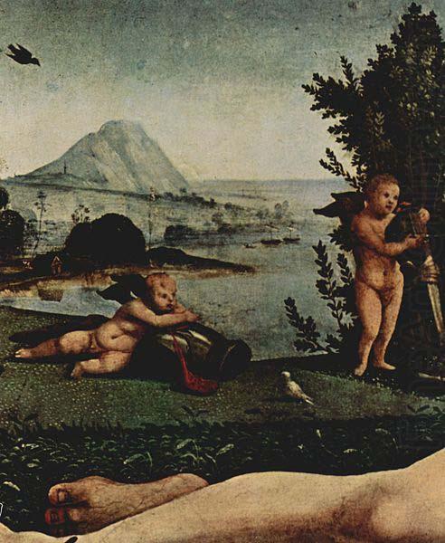 Venus, Mars und Amor, Piero di Cosimo